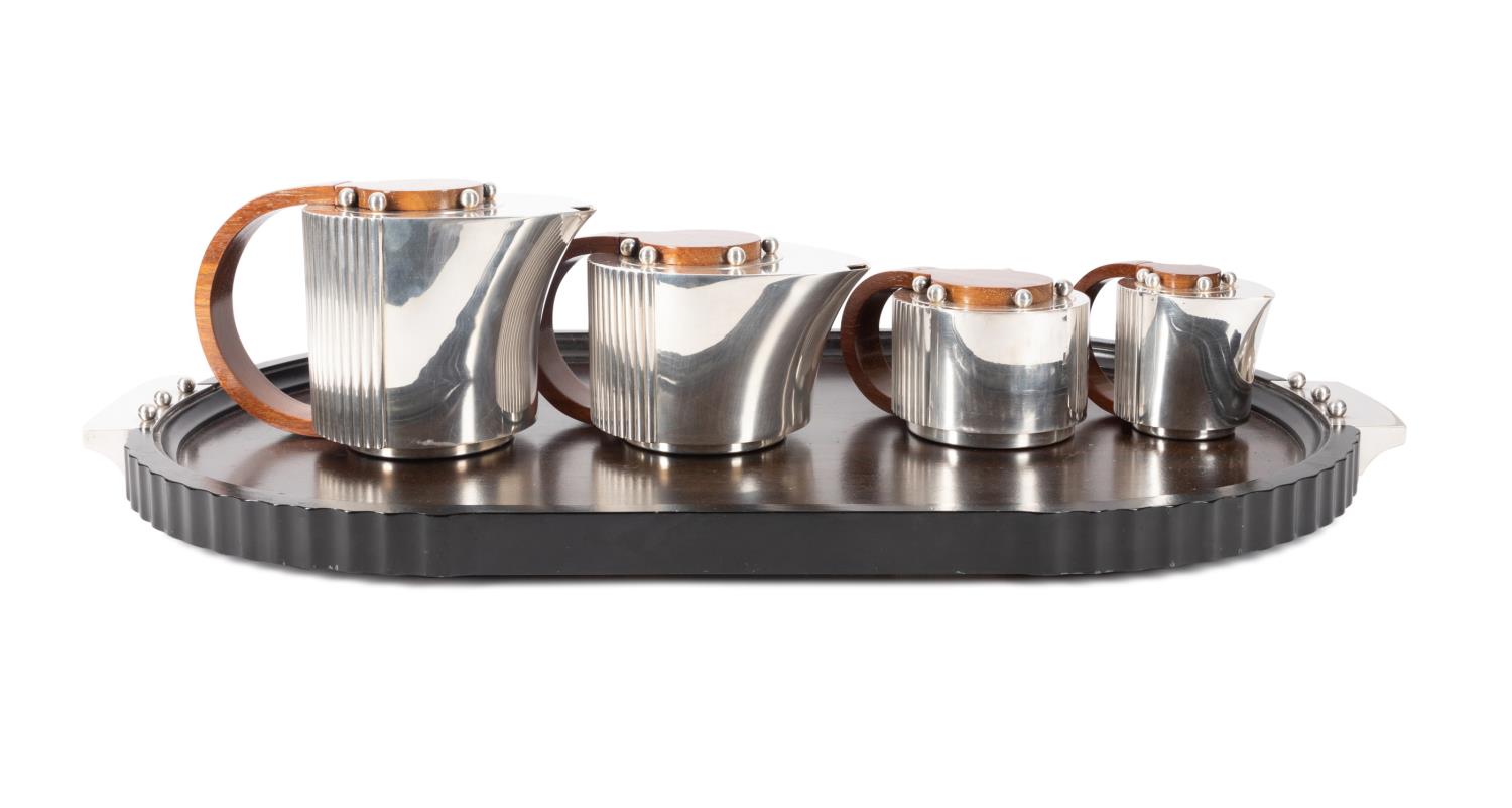5PC PUIFORCAT "ETCHEA" TEA & COFFEE