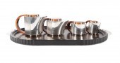 5PC PUIFORCAT "ETCHEA" TEA & C