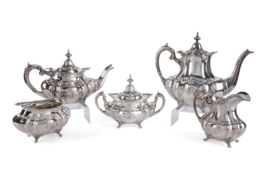 5PC REED & BARTON 'HAMPTON COURT'