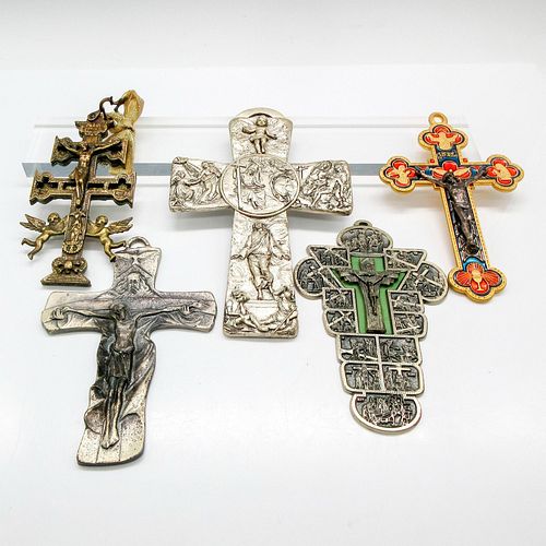 5PC RELIGIOUS METAL