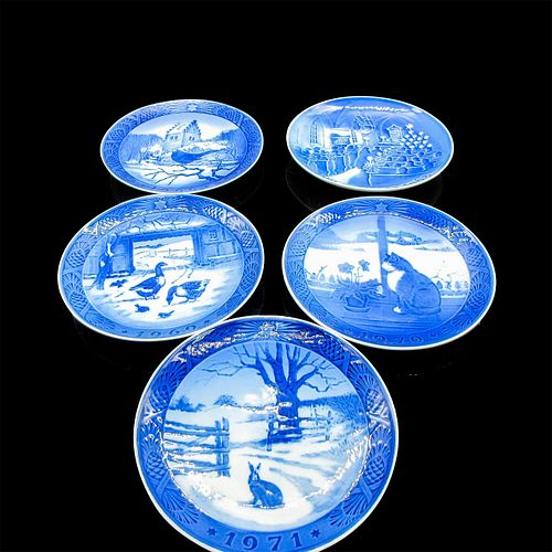 5PC ROYAL COPENHAGEN PORCELAIN