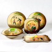 5PC ROYAL DOULTON DICKENS SERI