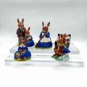5PC ROYAL DOULTON FIGURINES, B