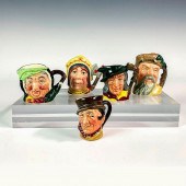 5PC ROYAL DOULTON MINI CHARACT