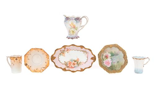 5PC R.S PRUSSIA AND LIMOGES