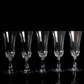 5PC SET OF VAL ST. LAMBERT CRY
