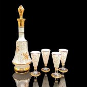 5PC SET VINTAGE BOHEMIAN DECAN