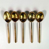 5PC SIGVARD BERNADOTTE GILDED