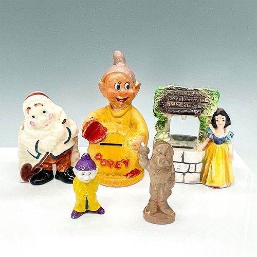 5PC SNOW WHITE AND SEVEN DWARFS