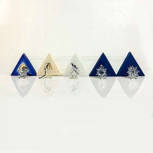 5PC SWAROVSKI CRYSTAL CHRISTMAS