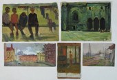 5PC UKRANIAN ASSORTED LANDSCAP