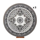 (5PC) VERSACE ROSENTHAL PORCEL