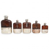 (5PC) VICTORIAN STERLING & LEA