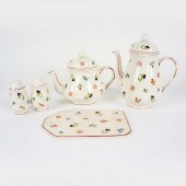 5PC VILLEROY & BOCH TEA SERVIC