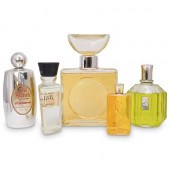 (5PC) VINTAGE PERFUME BOTTLE G