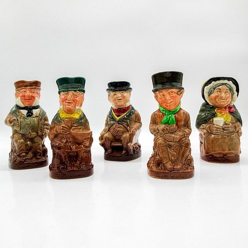 5PC VINTAGE ROYAL DOULTON DICKENS