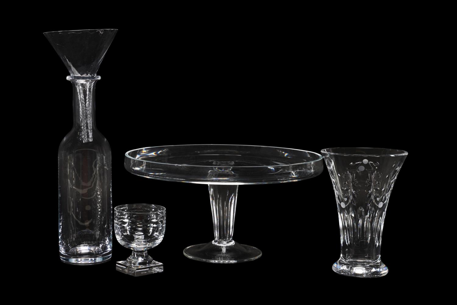 5PC WILLIAM YEOWARD CRYSTAL