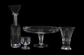 5PC WILLIAM YEOWARD CRYSTAL TA