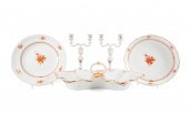 5PCS HEREND 'CHINESE BOUQUET'