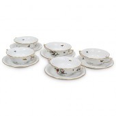 (5PCS) HEREND "ROTHSCHILD BIRD