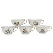 (5PCS) HEREND "ROTHSCHILD BIRD