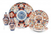5PCS JAPANESE IMARI PORCELAIN
