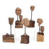 5PCS SOUTH AMERICAN POTTERY FR