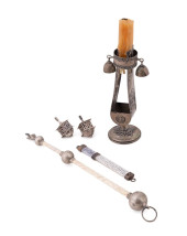 5PCS STERLING & SILVER DIMINUT