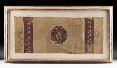 5TH C. EGYPTIAN COPTIC TEXTILE