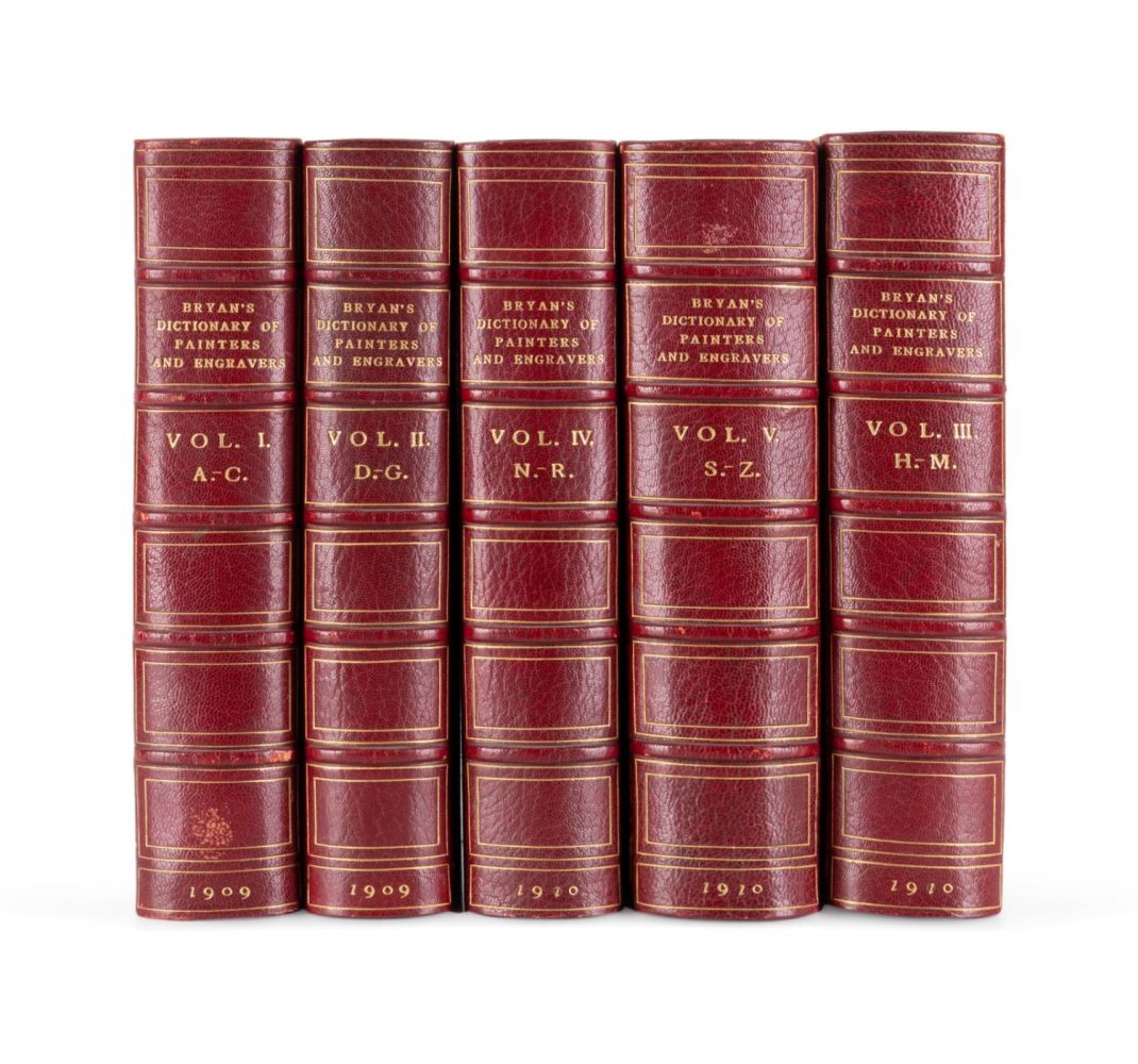 5VOL BRYAN'S DICTIONARY OF PAINTERS