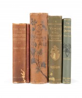 5VOL MARK TWAIN BOOKS WITH FIR