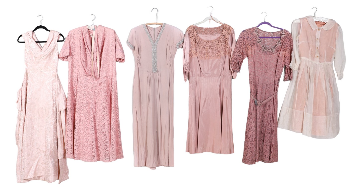 (6) 1950'S/60'S dresses to
