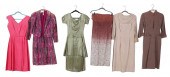 (6) 1950's/60's dresses to inc