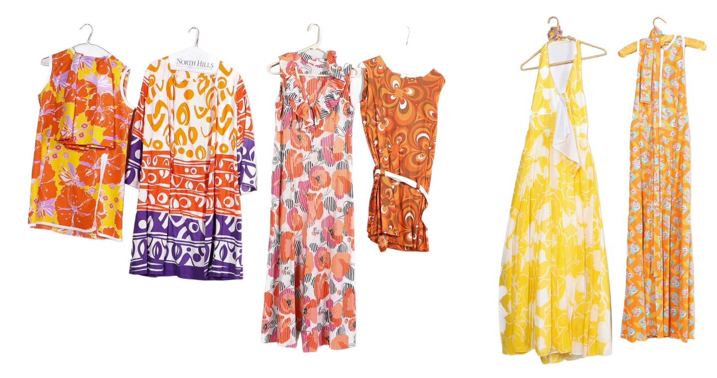 (6) 1960/70's Garments to include
