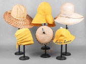 (6) 60's Sunhats to include Mr
