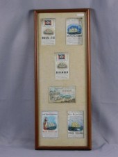 (6) ADVERTISING TRADE CARDS, L
