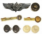 (6) AIR FORCE PINS, VP CUFFLIN