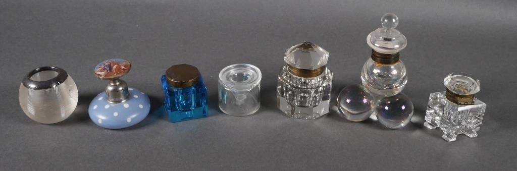 (6) ANTIQUE GLASS