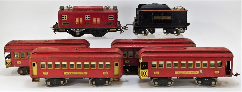 6 ANTIQUE LIONEL TRAIN CAR SUPER