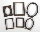 (6) ANTIQUE STERLING SILVER PI
