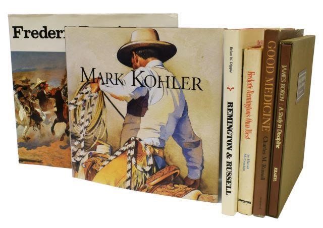 (6) ART BOOKS: REMINGTON,