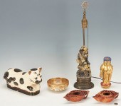 6 ASSEMBLED ASIAN DECORATIVE I