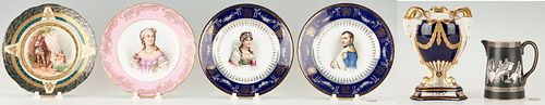 6 ASSORTED EUROPEAN PORCELAIN