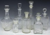 (6) ASSORTMENT OF COLORLESS CR