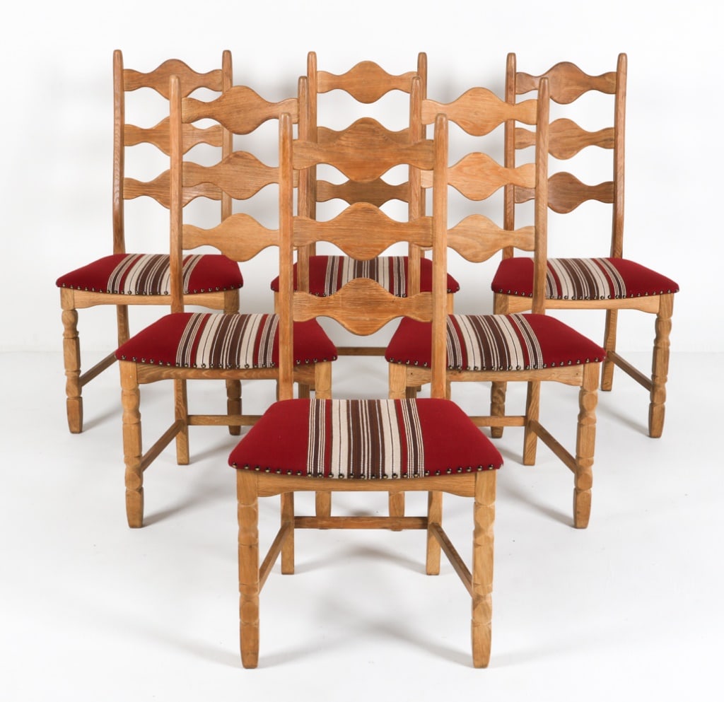 (6) ATTR. KJAERNULF DANISH OAK
