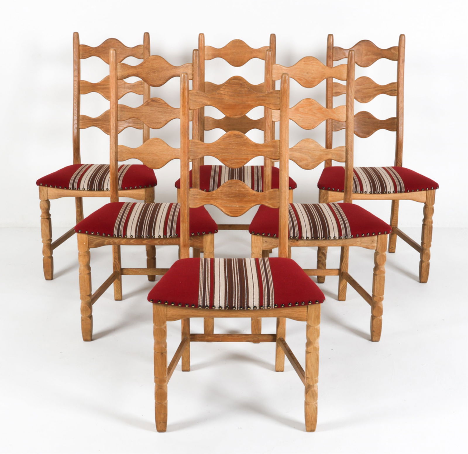 (6) ATTR. KJAERNULF DANISH OAK