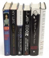 (6) AUTOGRAPHED BOOKS, GOODALL