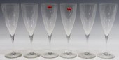 (6) BACCARAT DOM PERIGNON CRYS