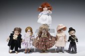 (6) BISQUE PORCELAIN DOLLS Gro
