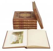 (6) BOOKS: 'COUNTY SEATS OF BR